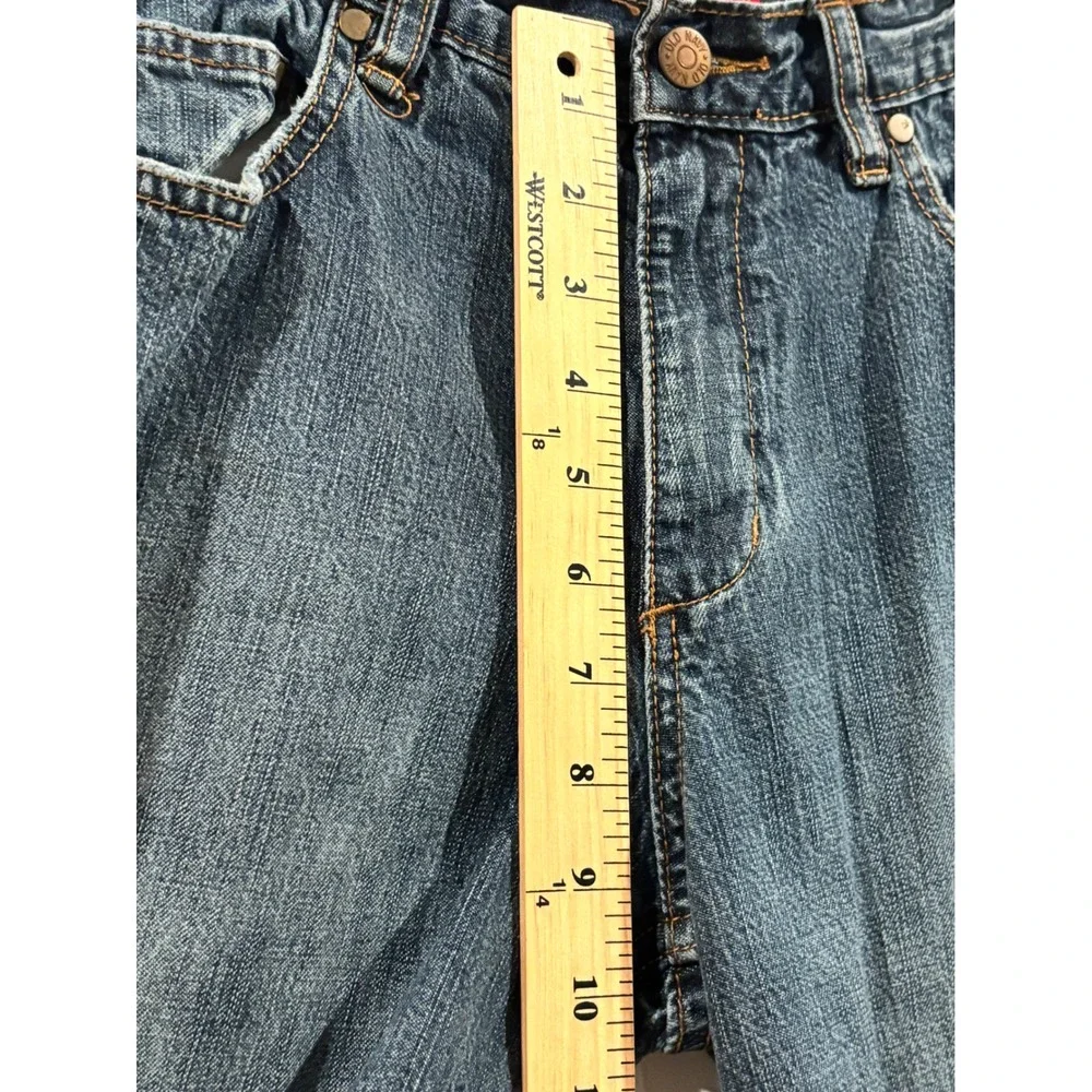 Old Navy Kids Loose Fit Jeans Blue Medium Wash Denim Size 14 Regular Cotton